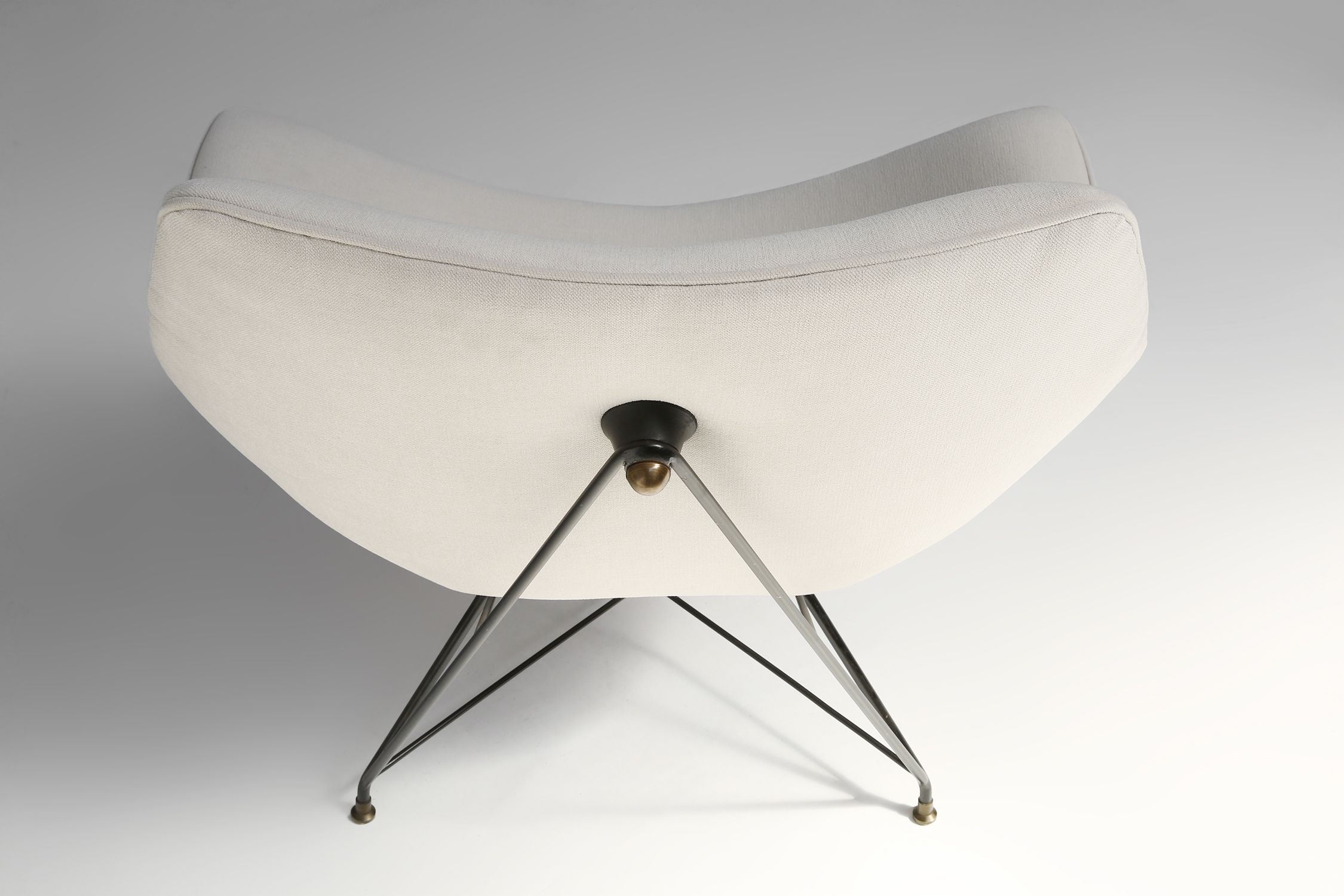 Cosmos Living Room Set of 3 by Augusto Bozzi for Saporiti, Italy, 1954 thumbnail